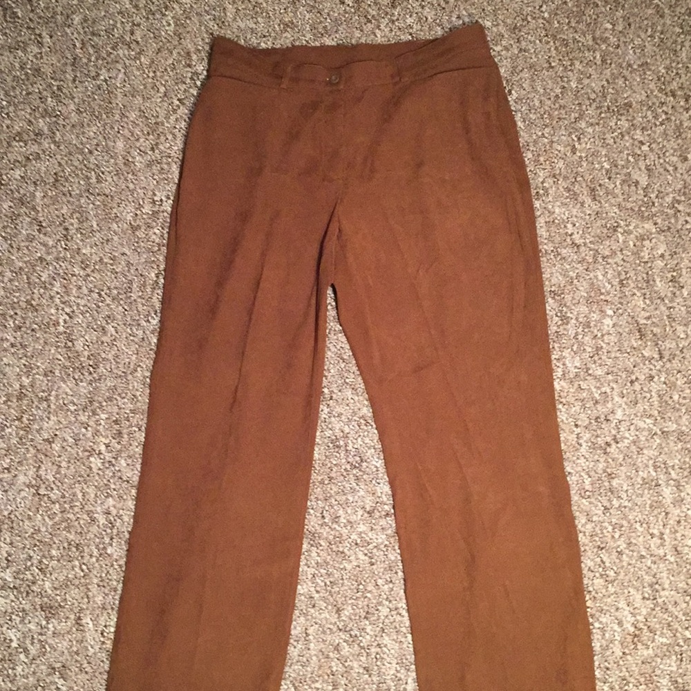 Suede look Coldwater Creek 14 3% Spandex Pant